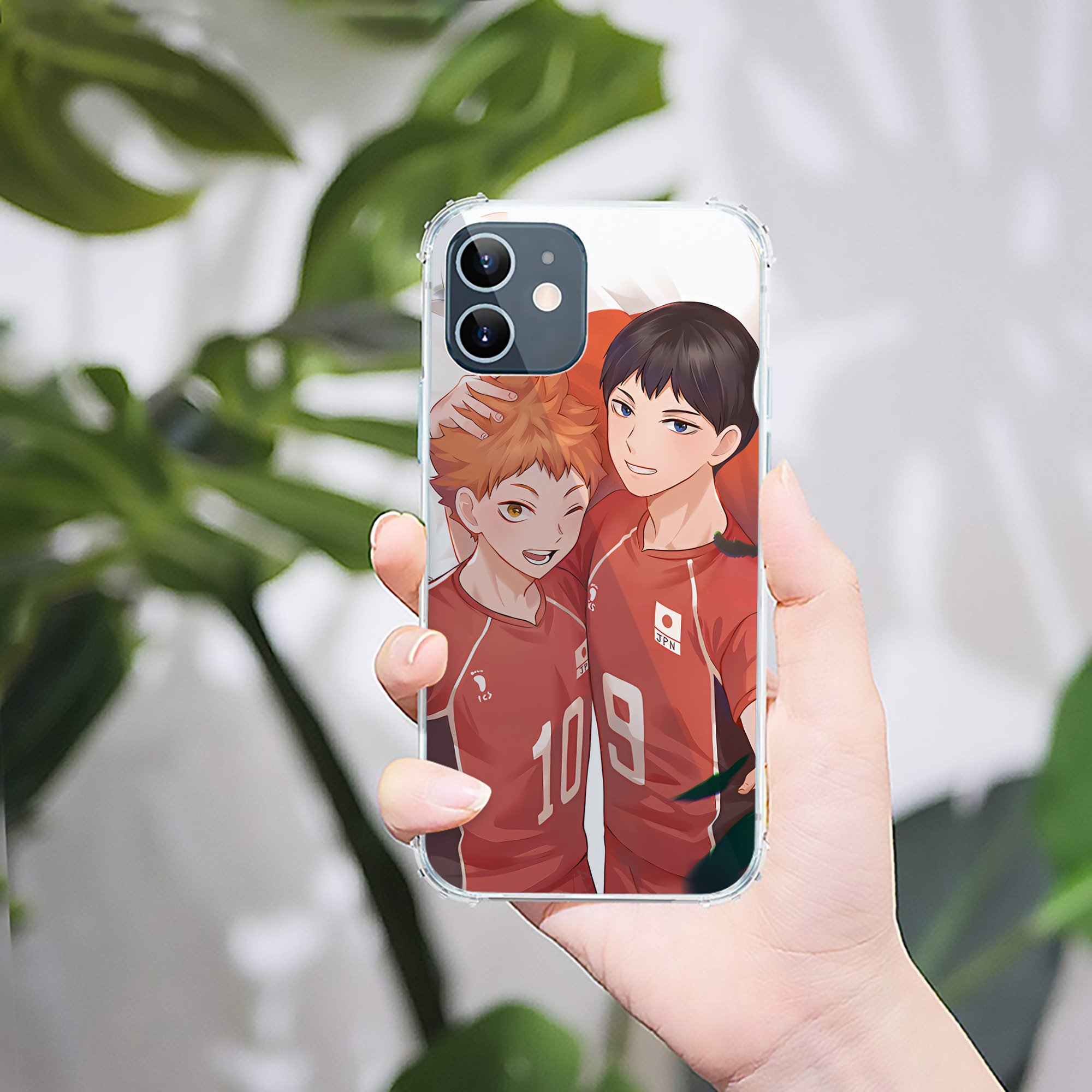 （画像用） ハイキュー!! Haikyu!! 【iPhone 12シリーズ対応】透明スマホケース（クリアソフトケース）